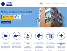 Tablet Screenshot of centromedicoinca.com